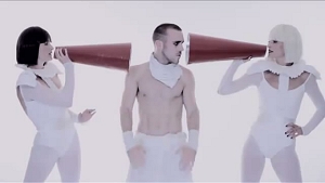 A screen shot from its music video.