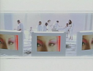 A screen shot from its music video.