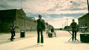 A screen shot from its music video.