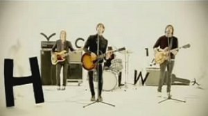 A screen shot from its music video.