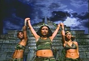 A screen shot from its music video.