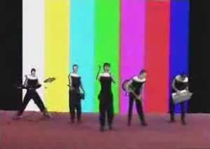 A screen shot from its music video.