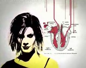 A screen shot from its music video.